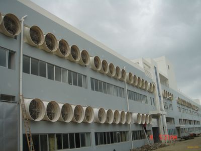 南京东进通风设备厂房通风降温排烟去异味系统解决方案